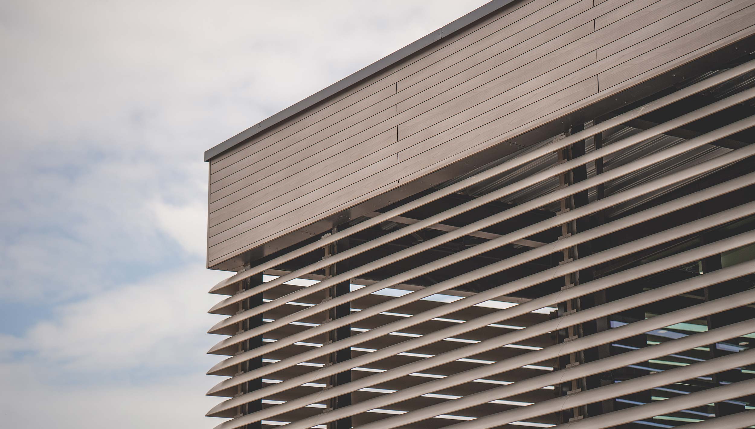 Fulbourn Hospital exterior cladding